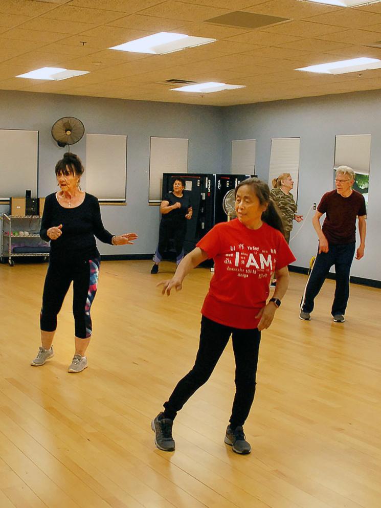 Zumba God class with Maribel